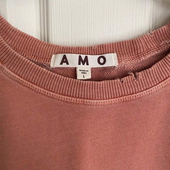 AMO short sleeve sweatshirt top - Picture 2 of 3